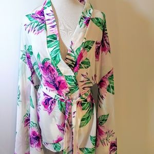 Ups & Down Floral Kimono